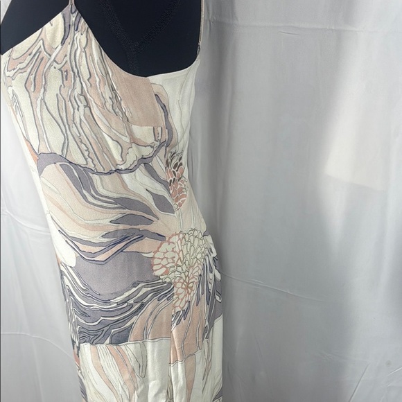 Wilfred Aritzia Cream Sheath Maxi Dress Sleeveless Size 4 - Picture 9 of 14